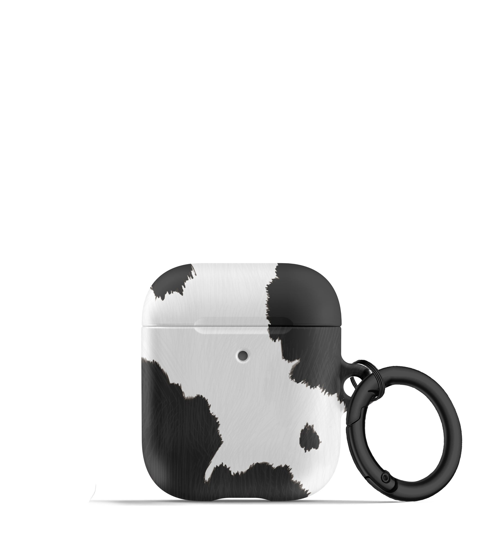 Black and White Cow AirPod Case