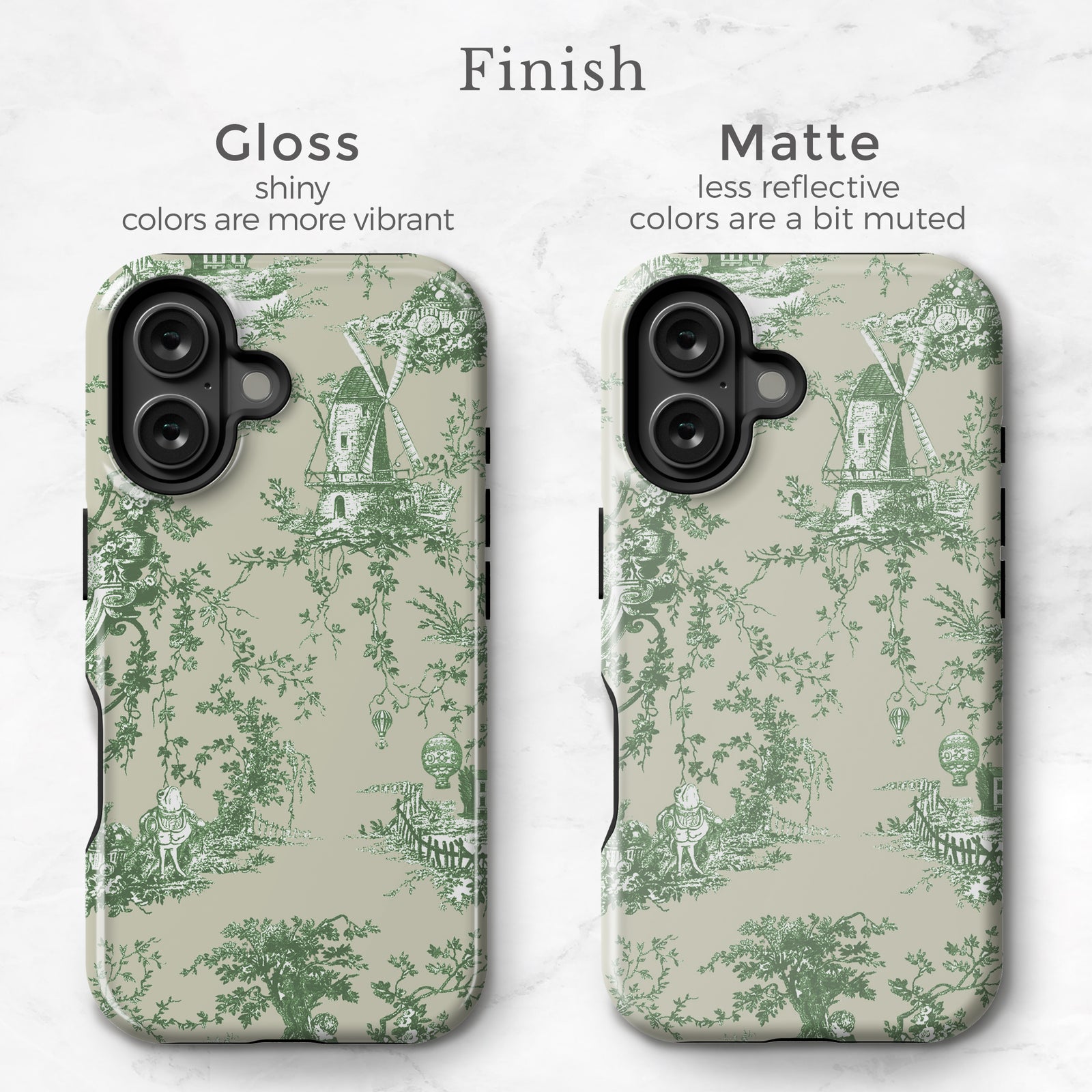 Toile Case | Green