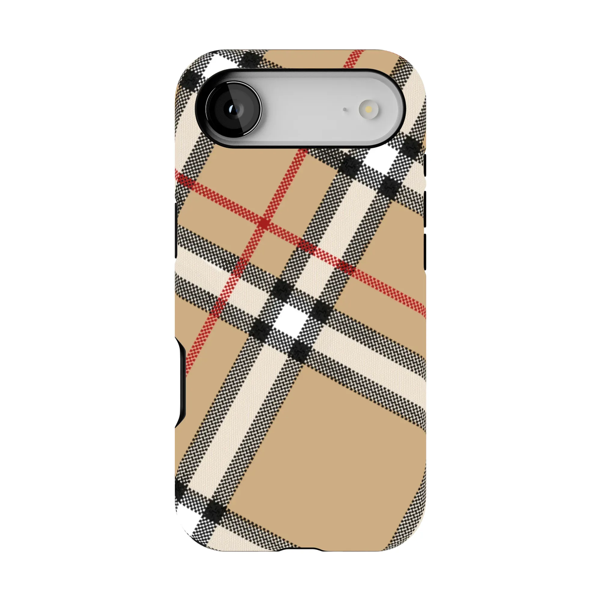 Heritage Plaid Case | Camel