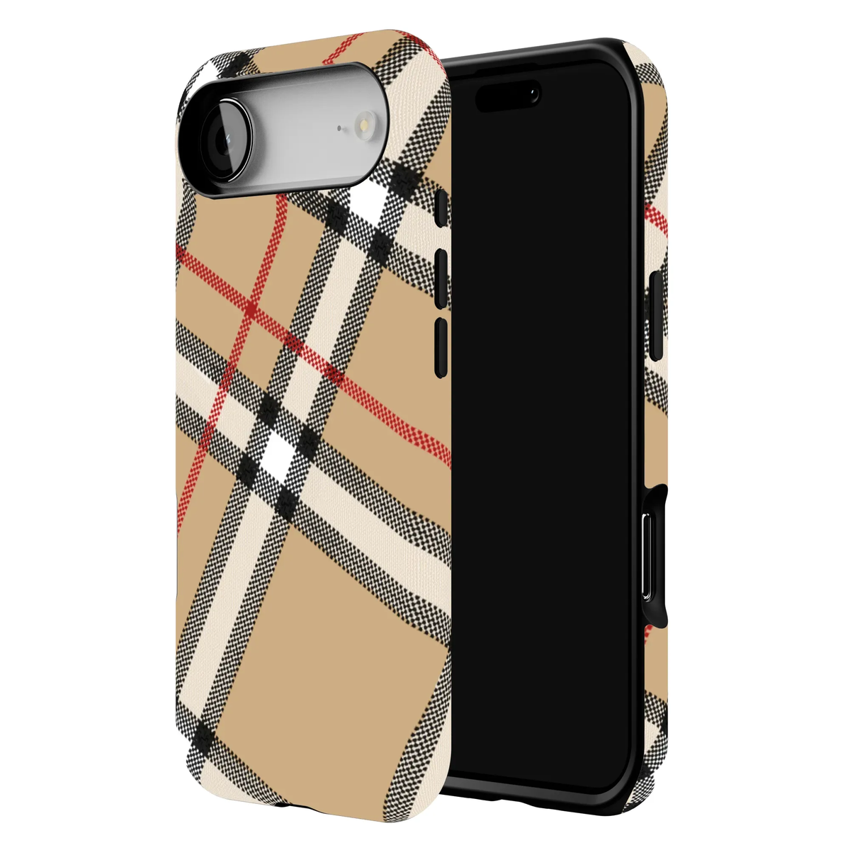 Heritage Plaid Case | Camel