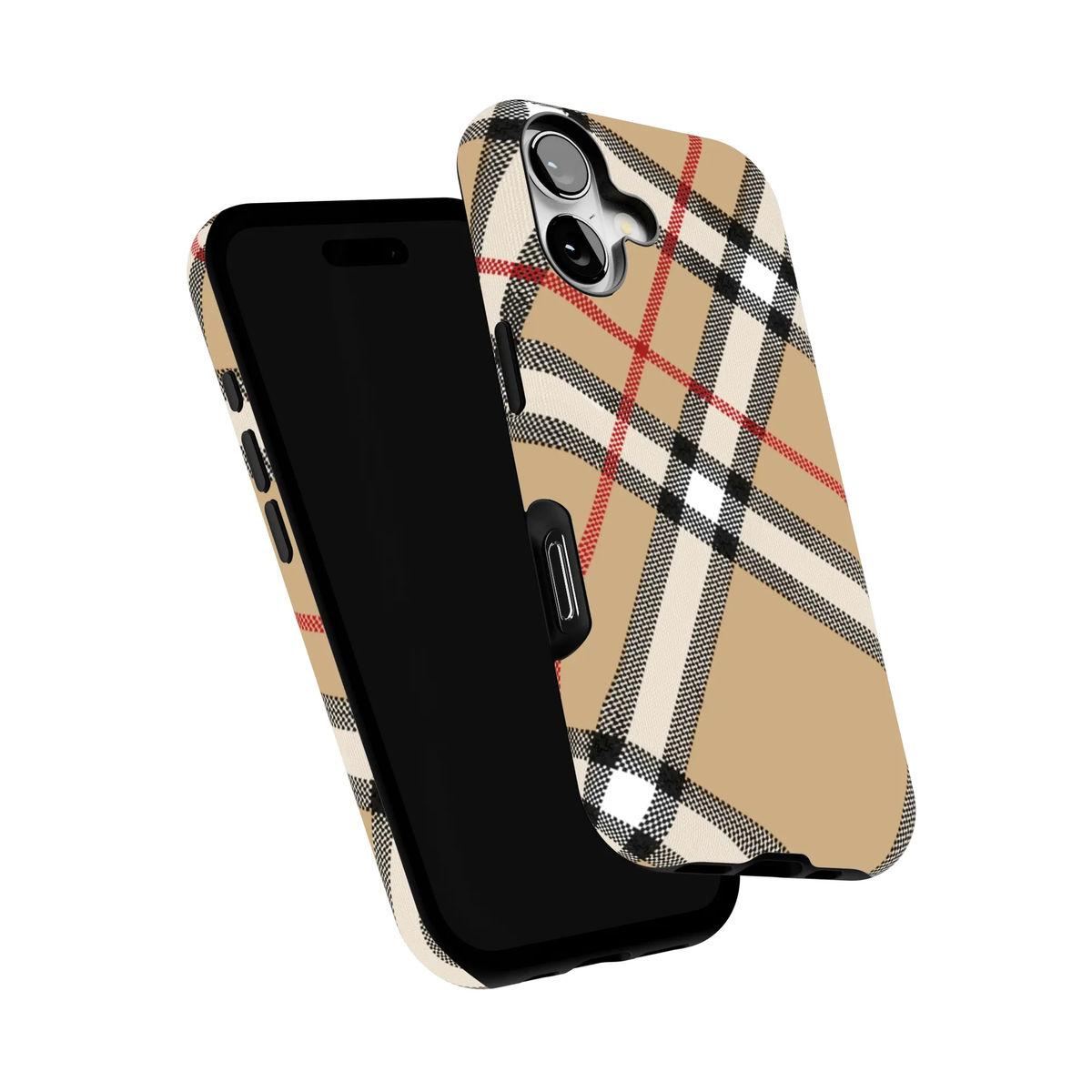 Heritage Plaid Case | Camel