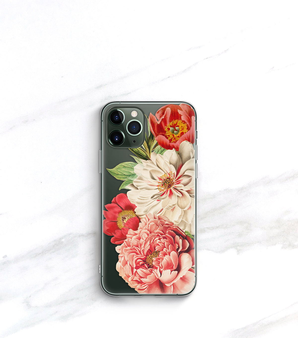 Queen of Flowers Clear Case | iPhone