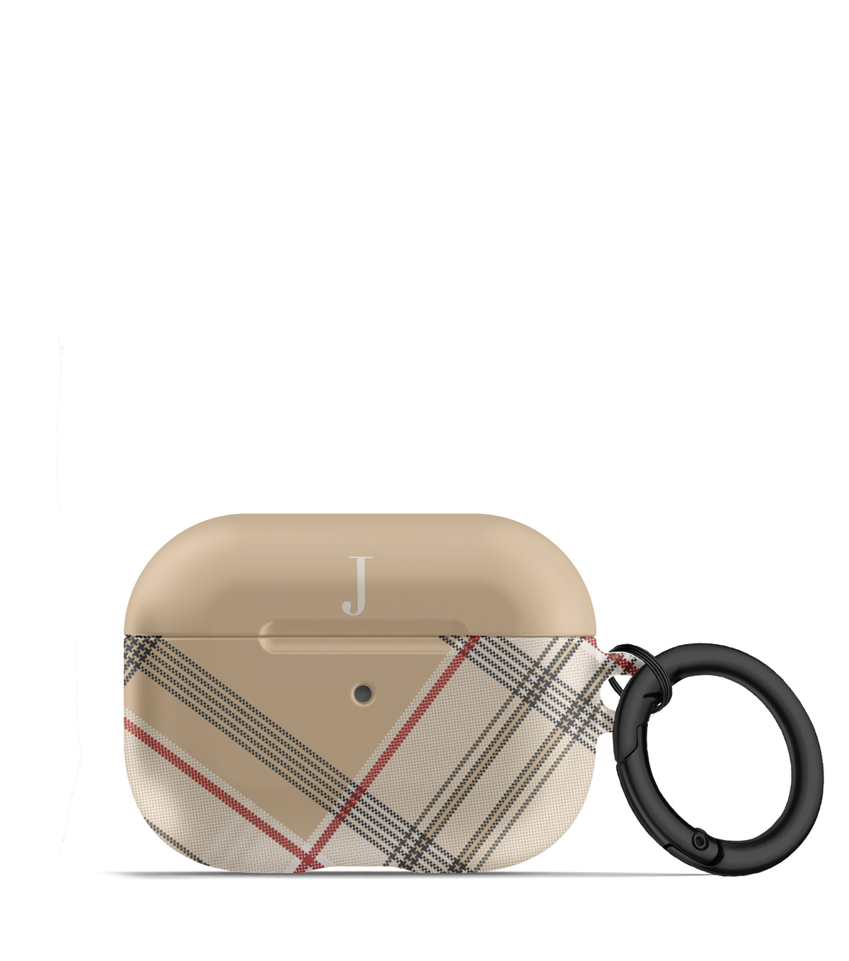 Luxury airpods Pro case nova check plaid personalized