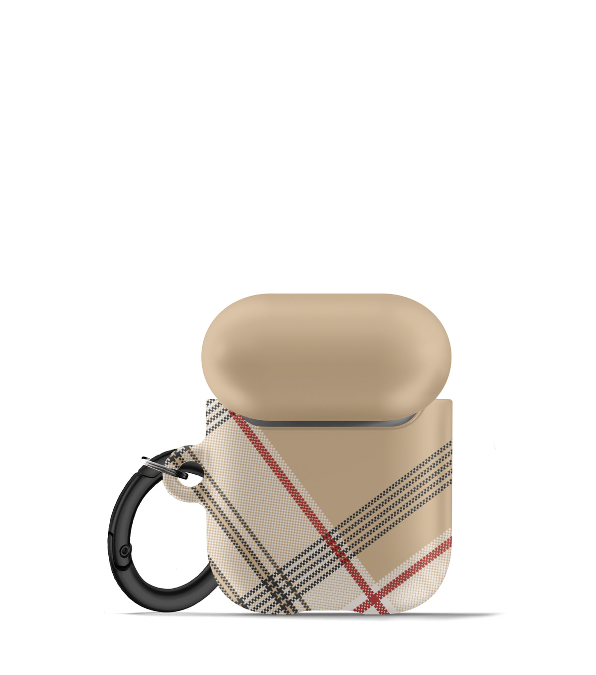 luxury plaid airpods case nova check