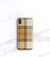 Tan Plaid case for iPhone X or iPhone 8 Plus