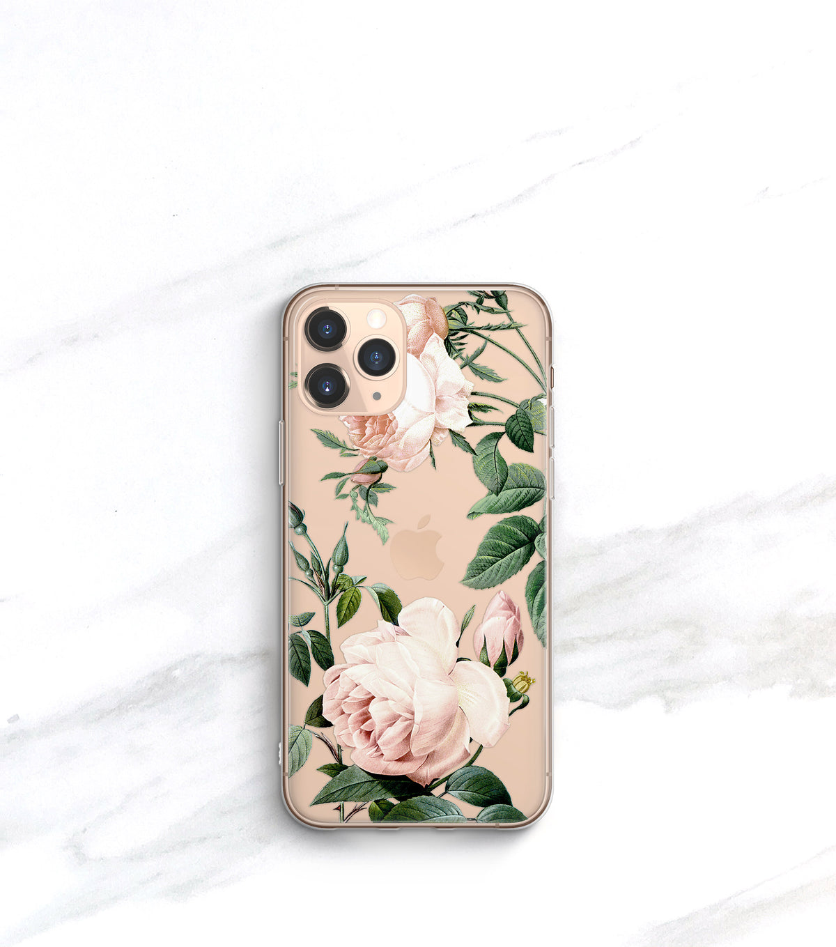 Blush Rose Clear Case | iPhone