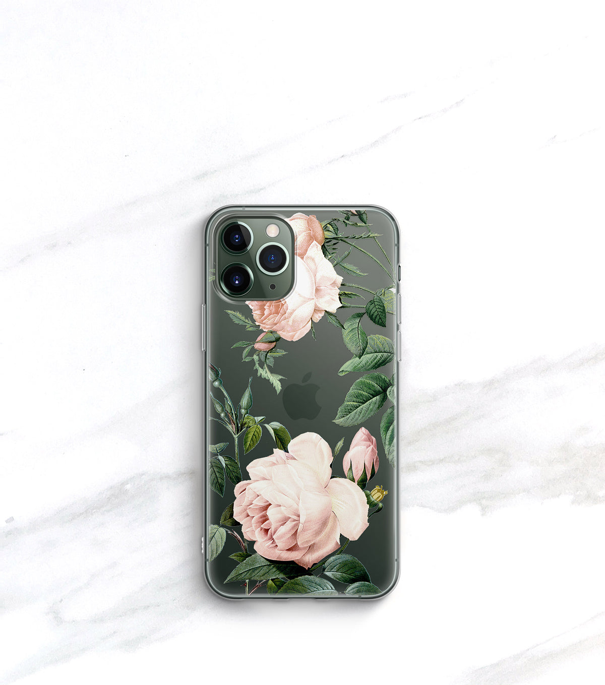 Blush Rose Clear Case | iPhone