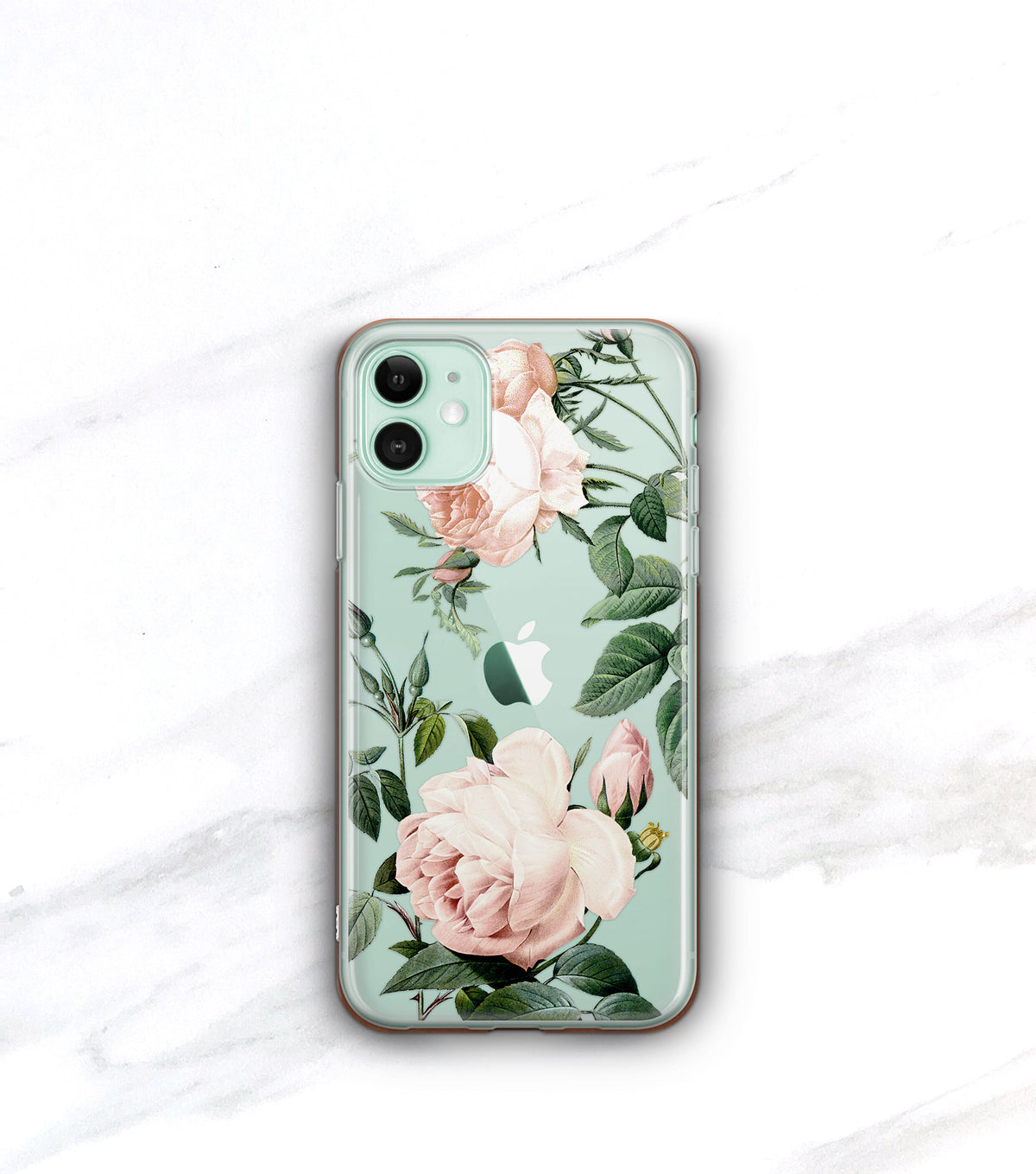Blush Rose Clear Case | iPhone