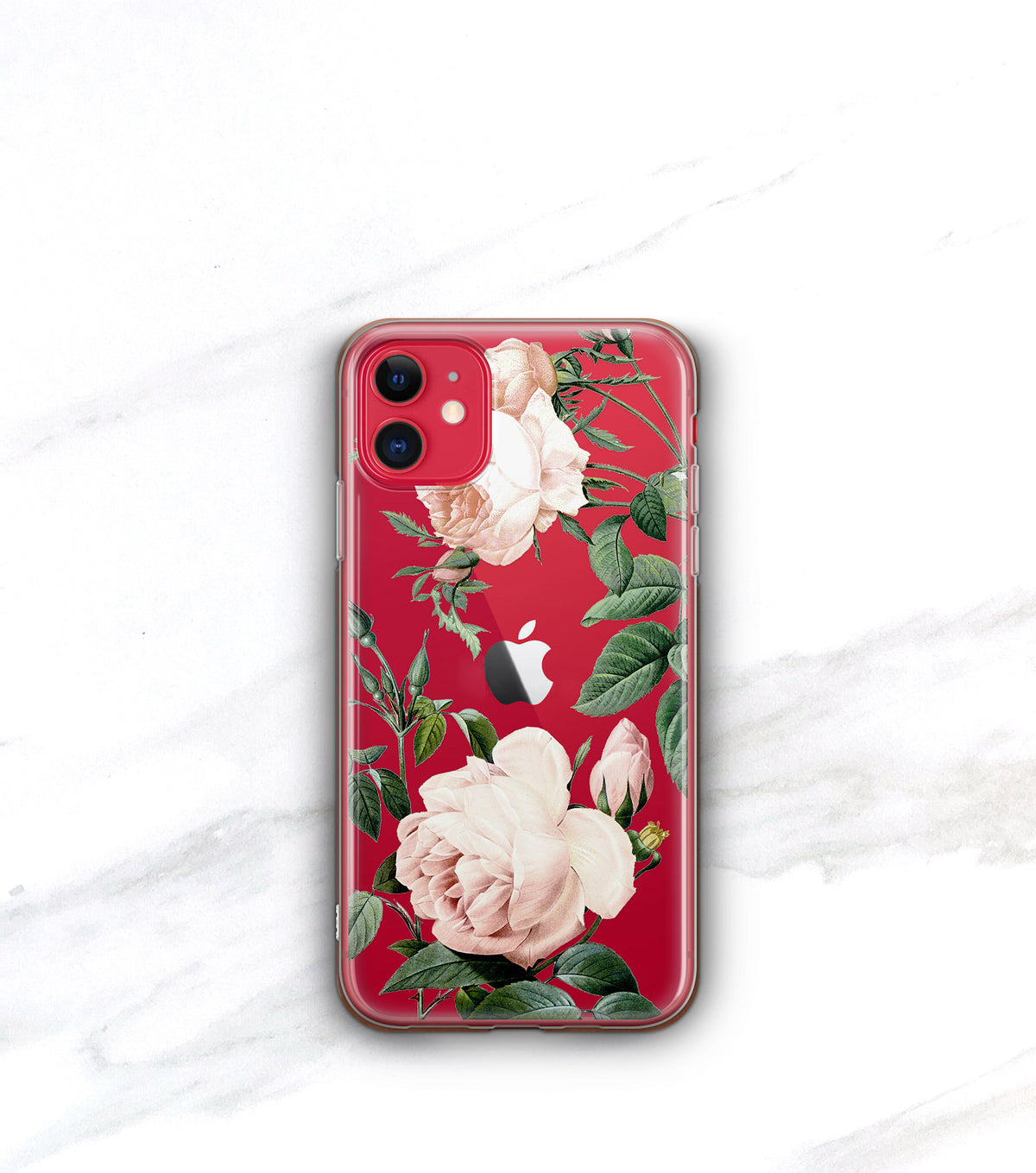 Blush Rose Clear Case | iPhone