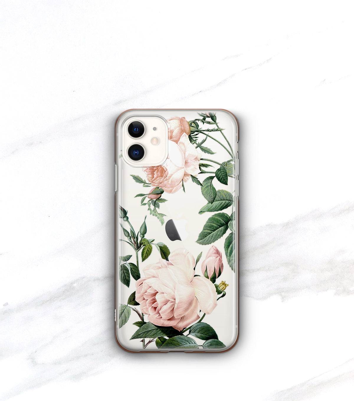 Blush Rose Clear Case | iPhone