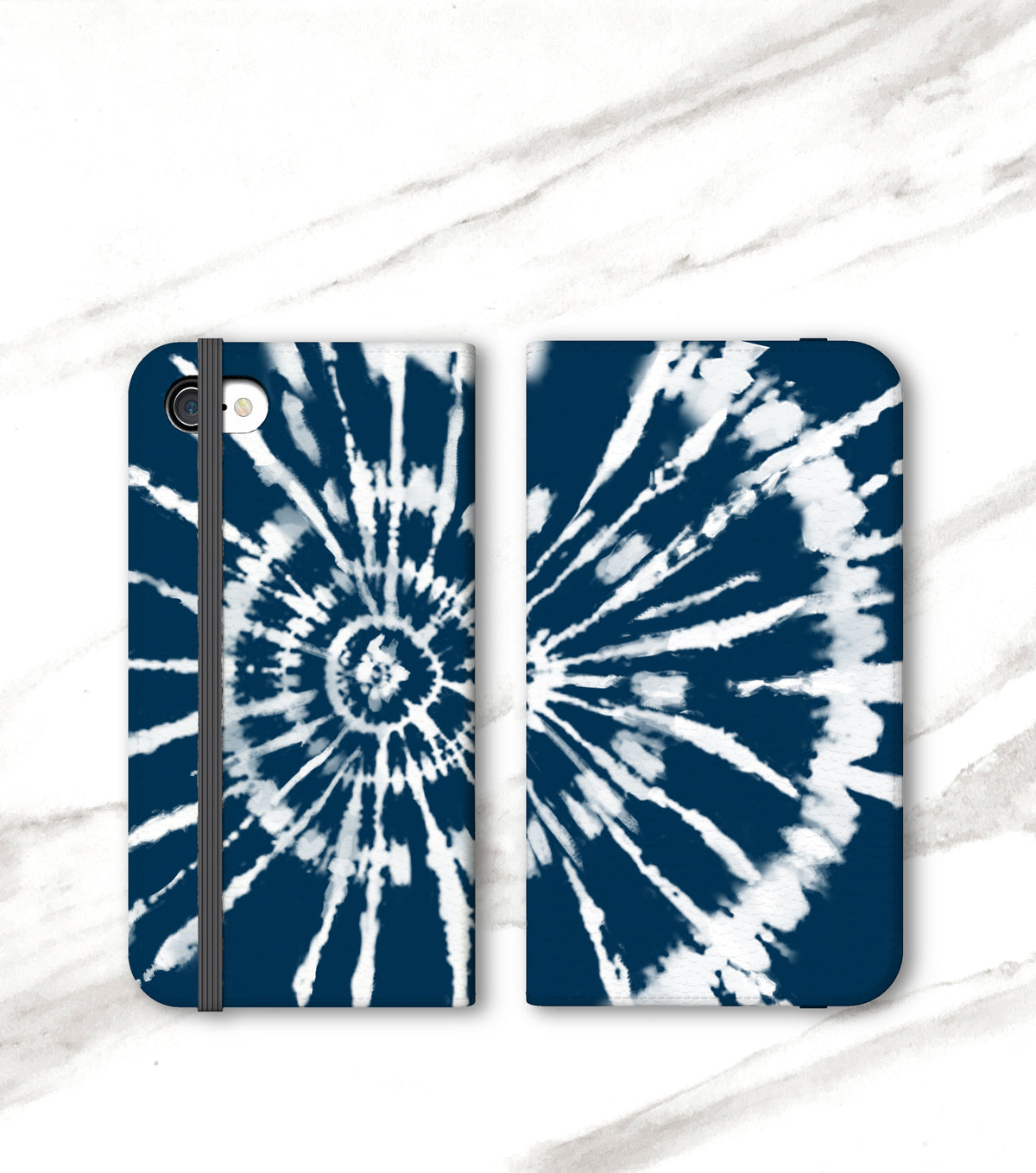 Shibori Print Wallet Case