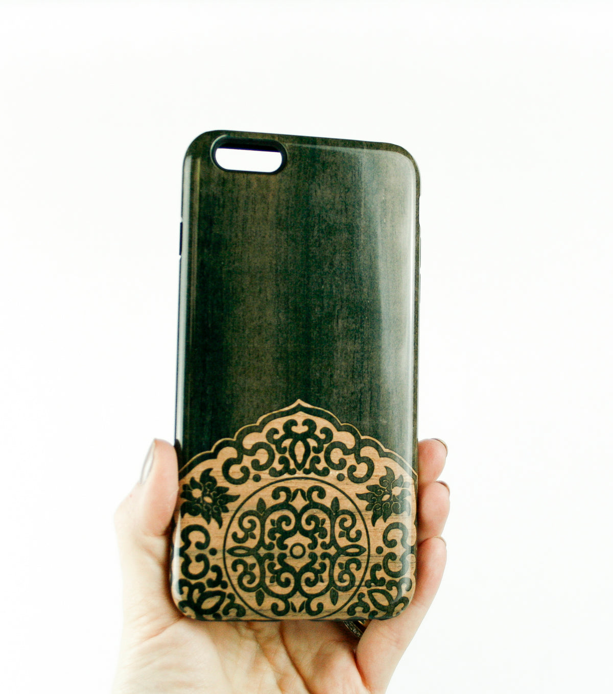 Wood Inlay iPhone case
