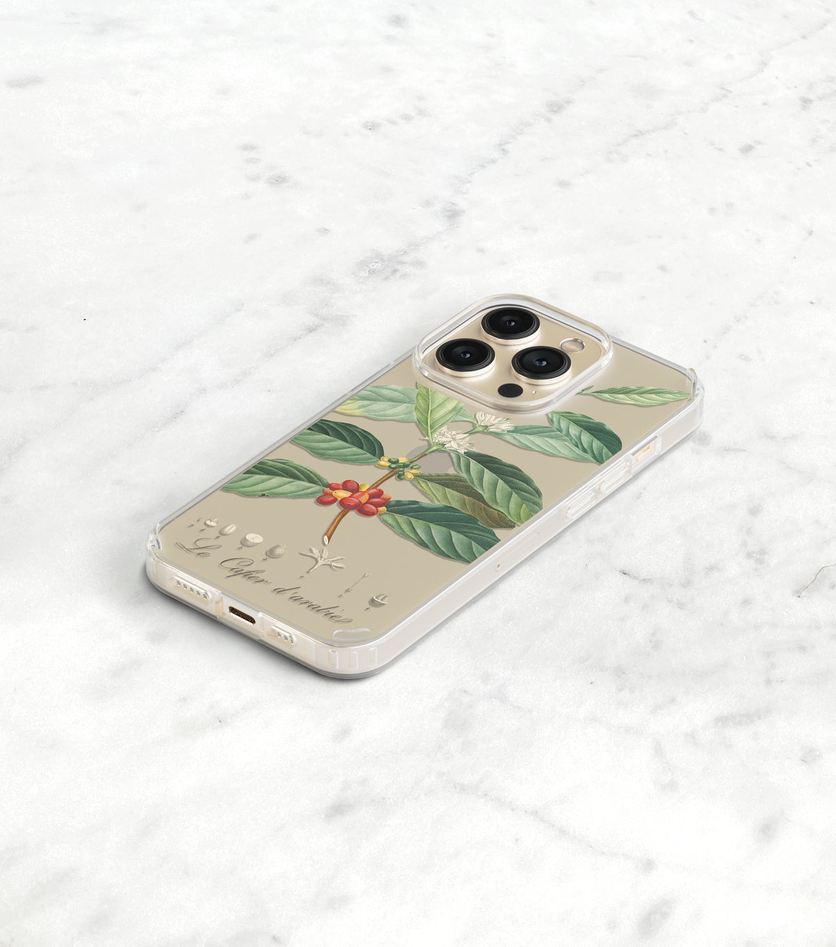 Coffee Clear Case | iPhone