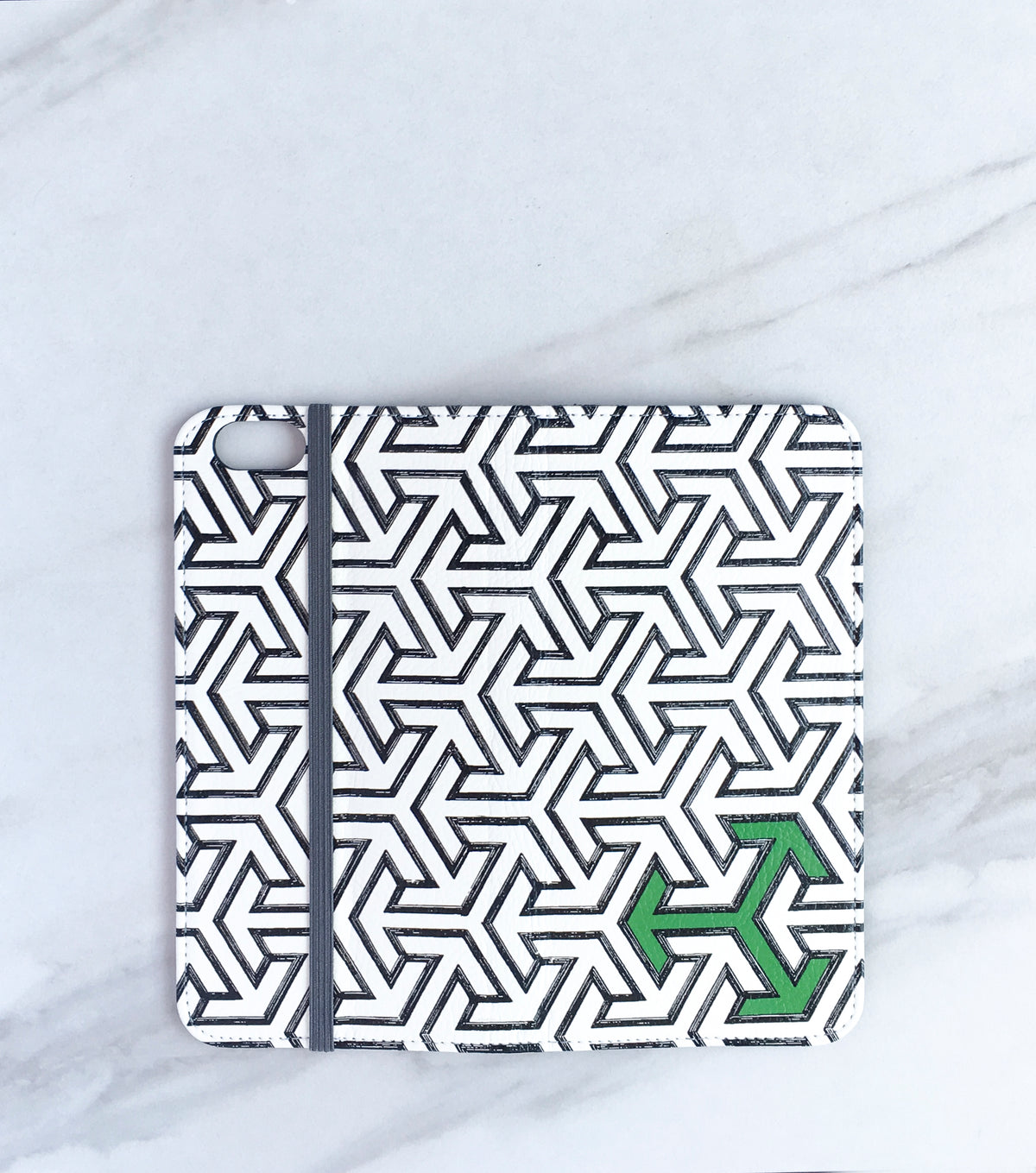 Green for Go Arrows Wallet full view 