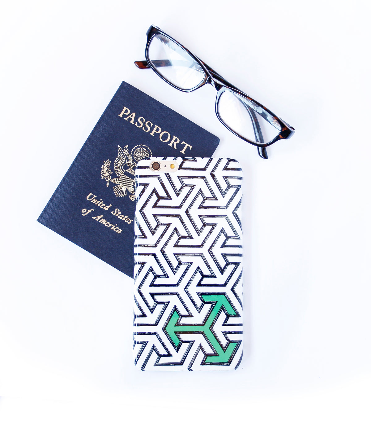 Green for Go iPhone slim case