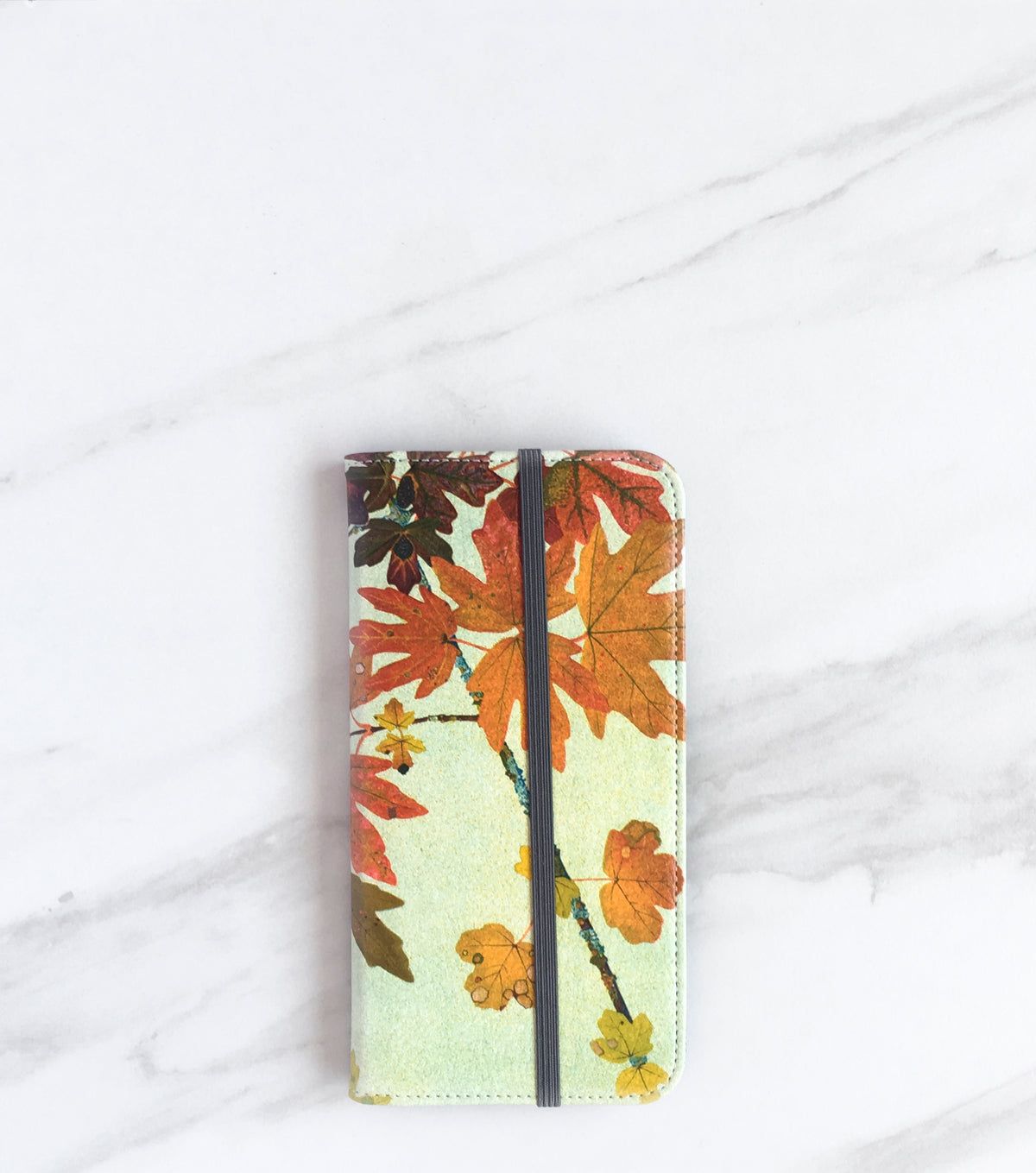 Fall Leaves Wallet Case for iPhone