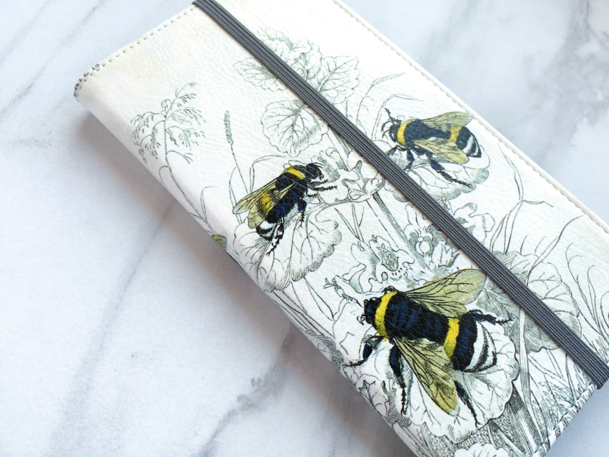 Bees Wallet case side view