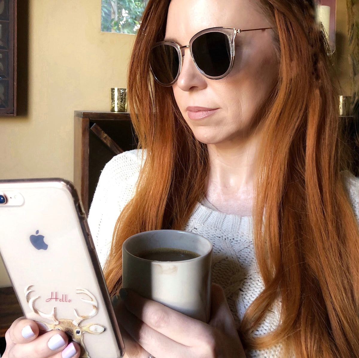 Hello Deer Clear Case | iPhone