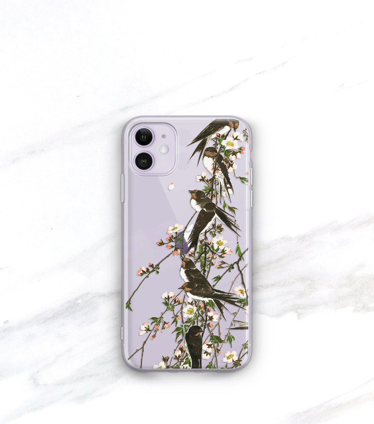 Birds on Branches Clear Case | iPhone
