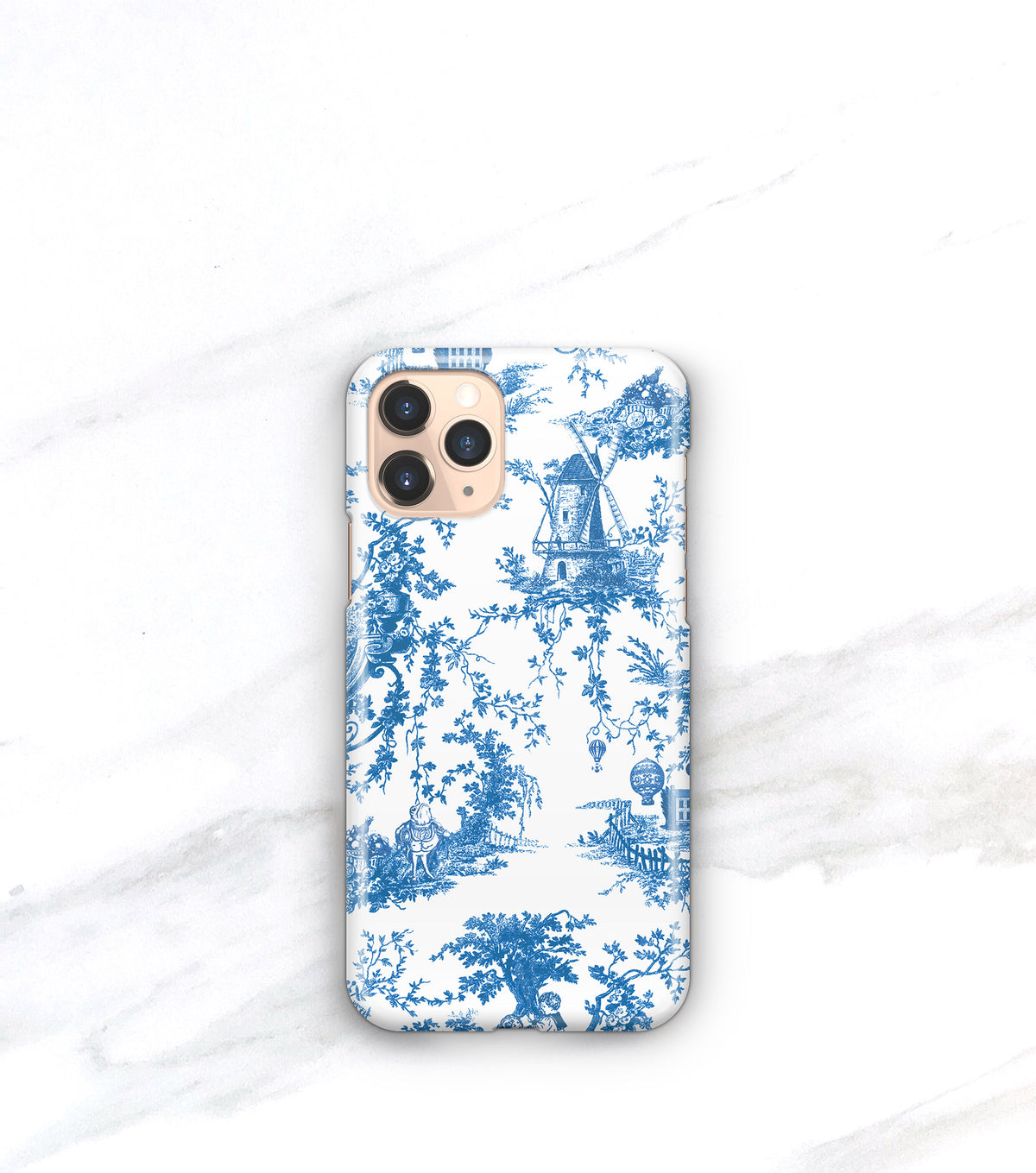 Blue Toile Case