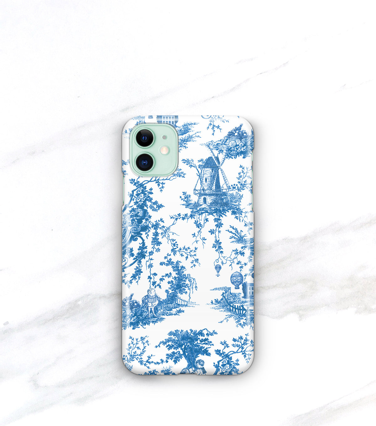 Blue Toile Case