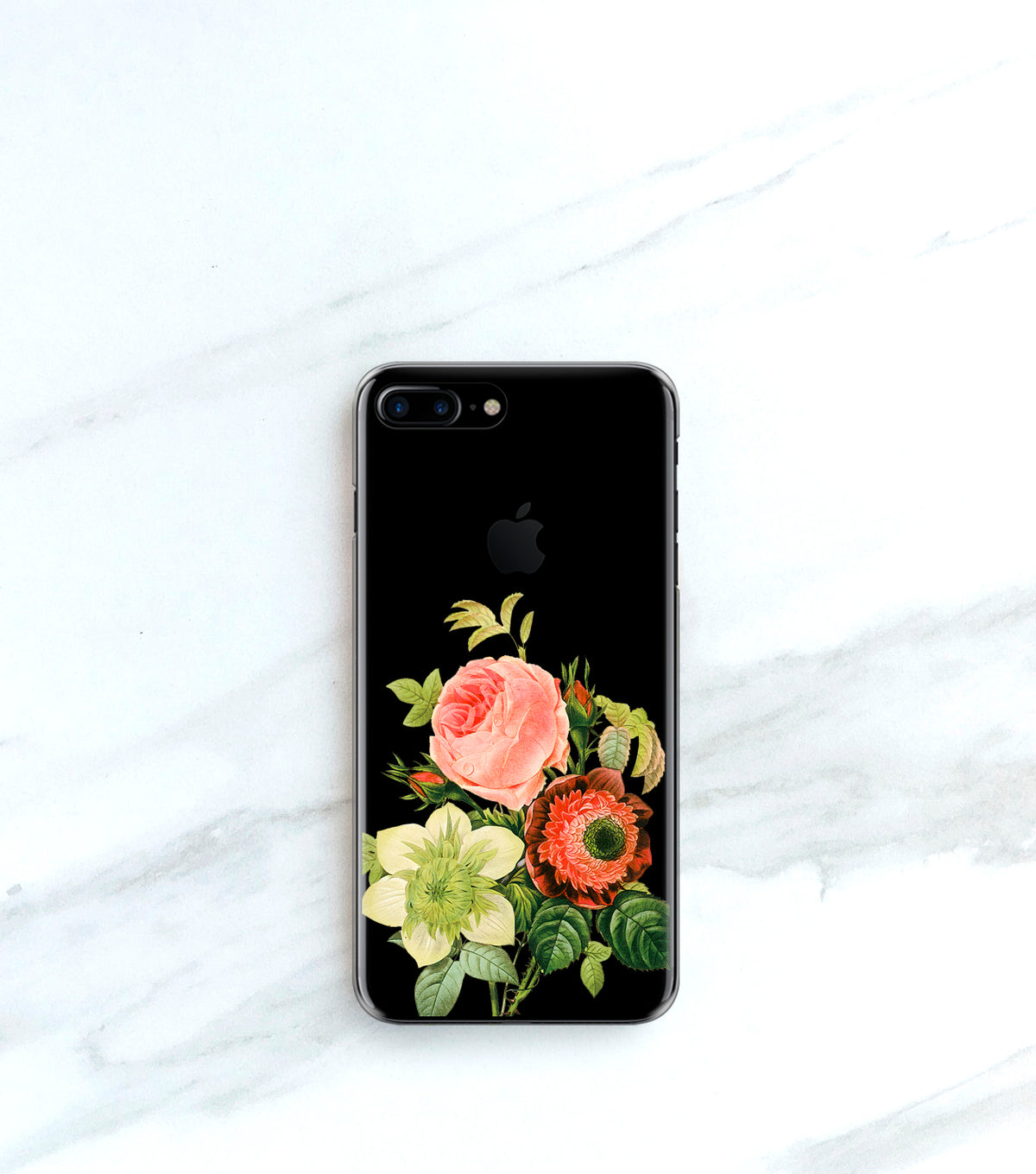 Vintage Bouquet Clear Case | iPhone
