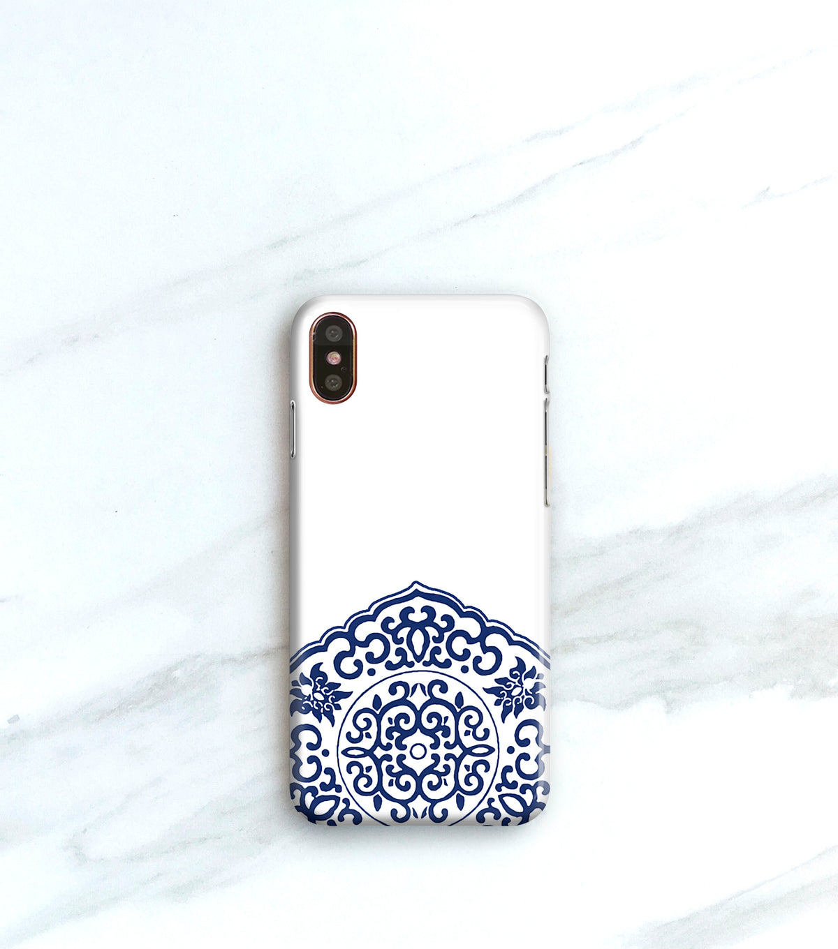 blue white iPhone xs max case