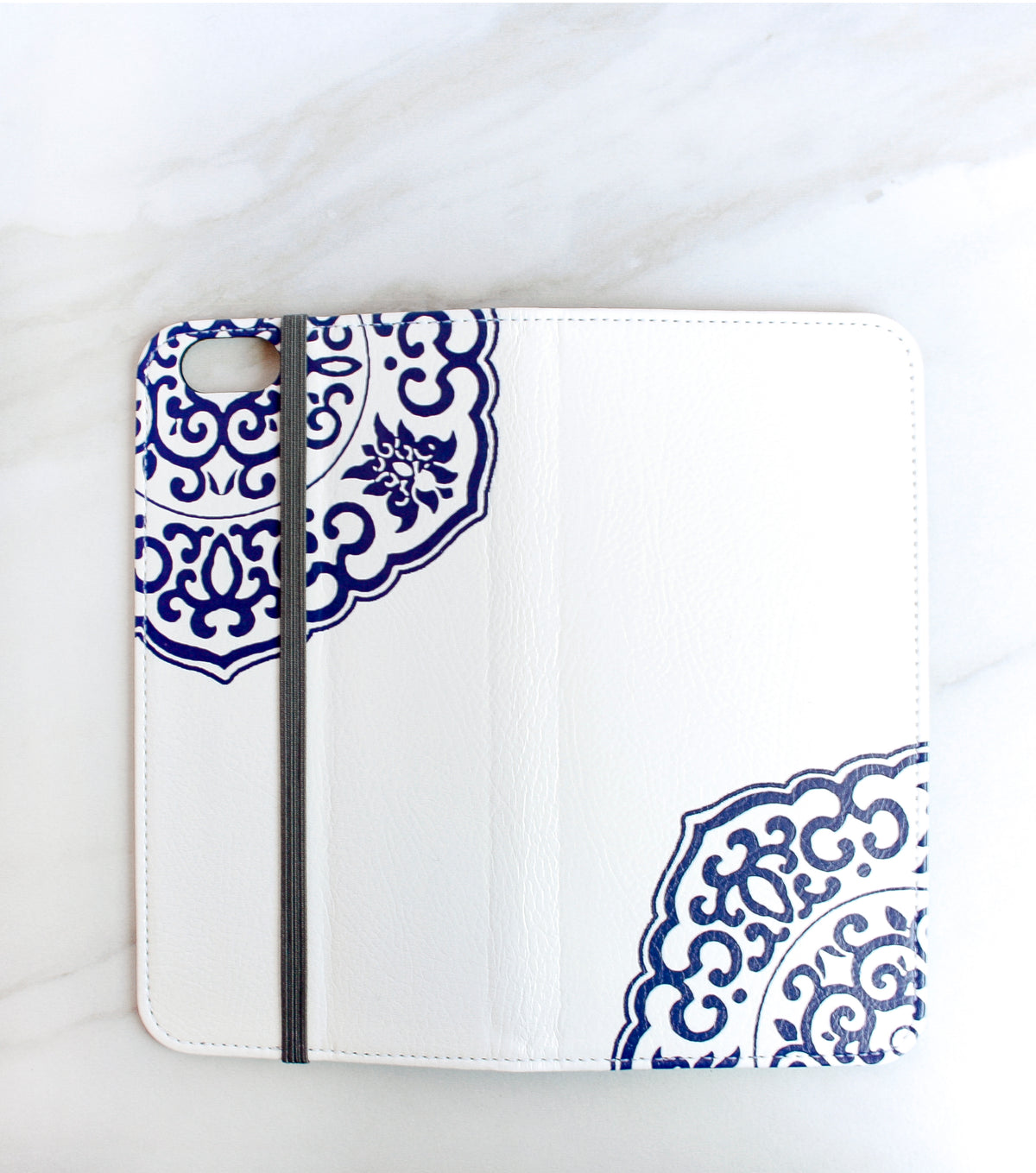 Ceramic wallet case full view