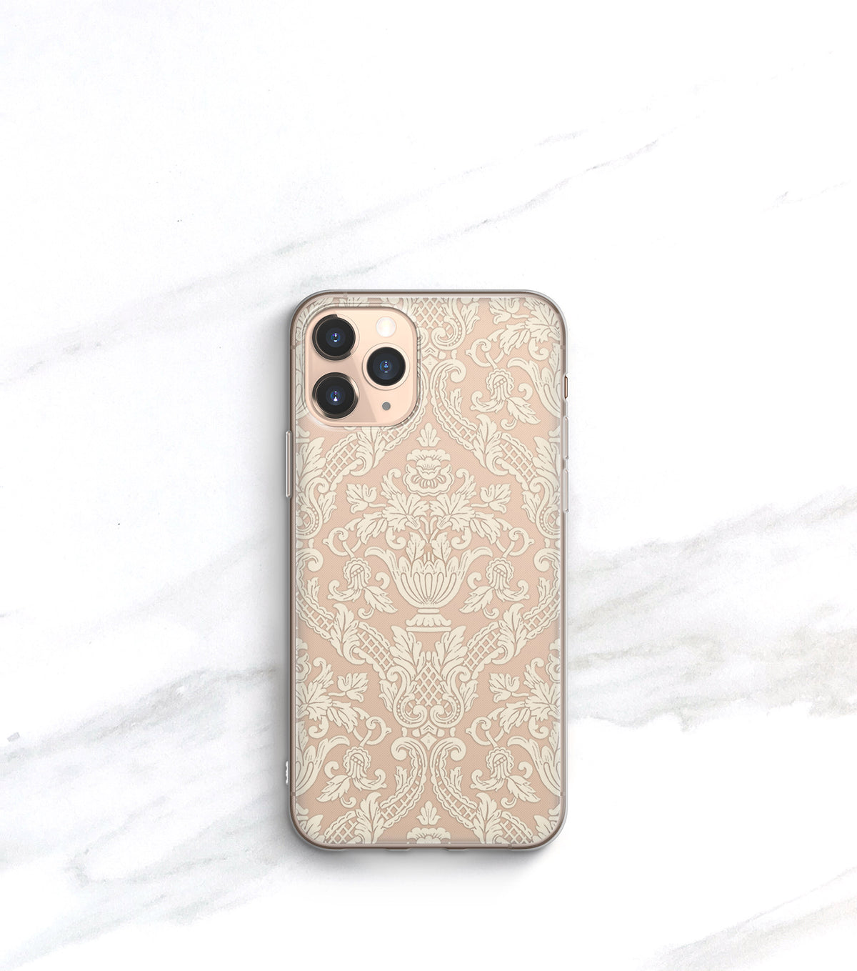 Damask Clear Case | iPhone