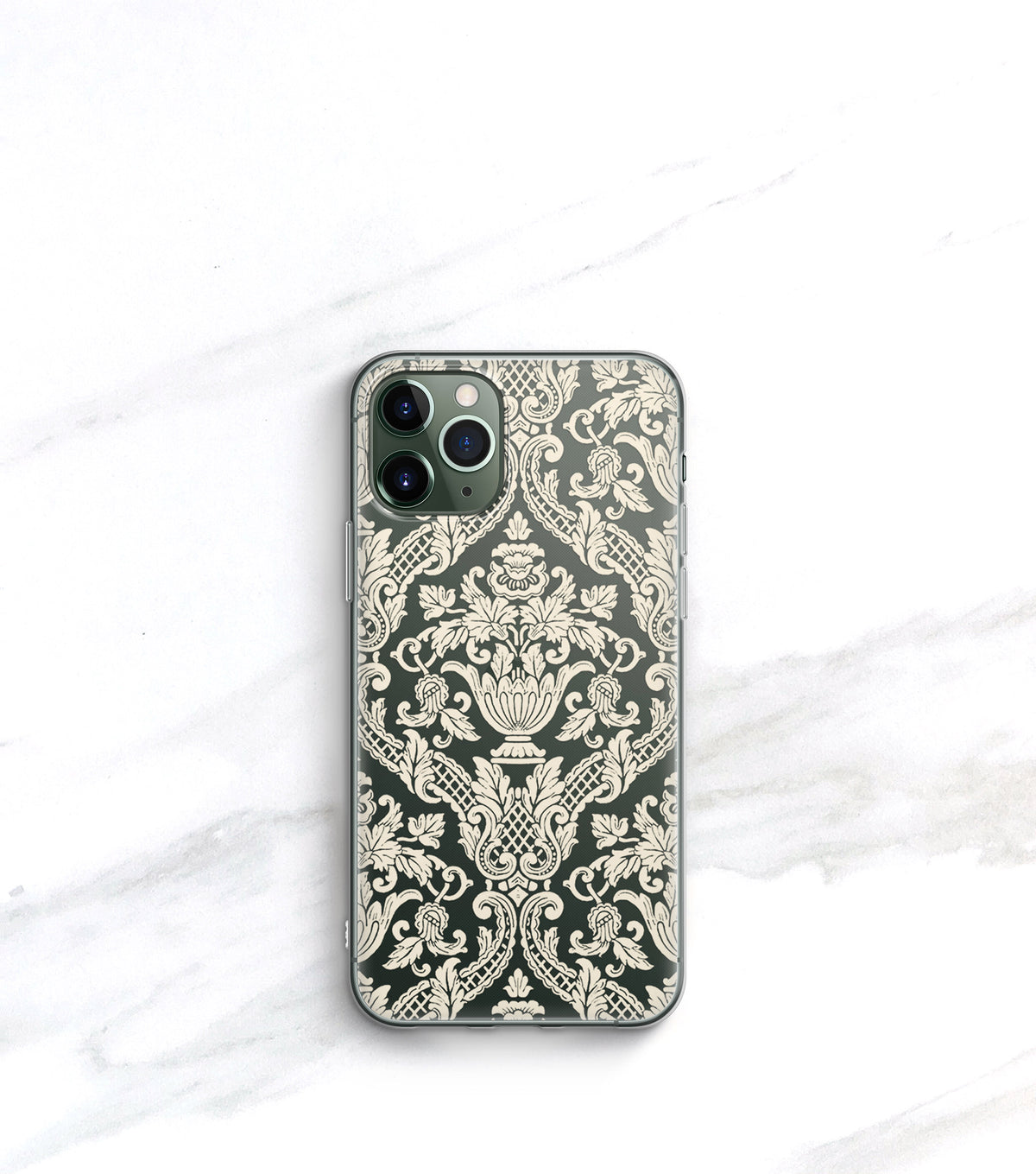 Damask Clear Case | iPhone