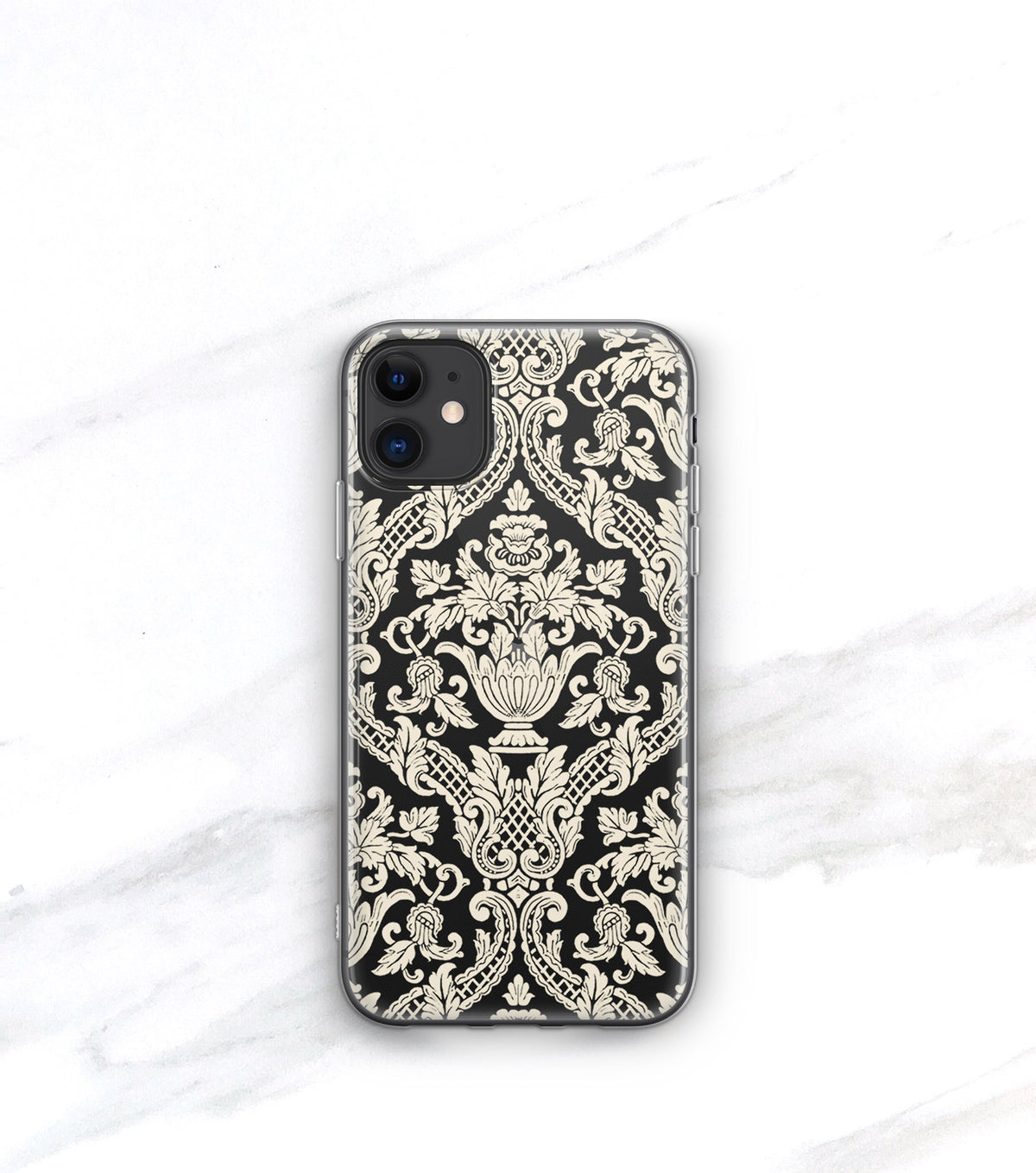 Damask Clear Case | iPhone