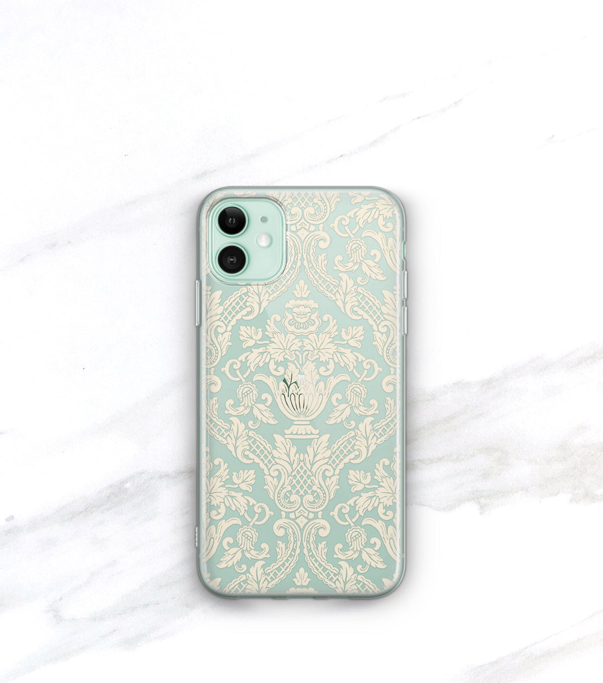 Damask Clear Case | iPhone