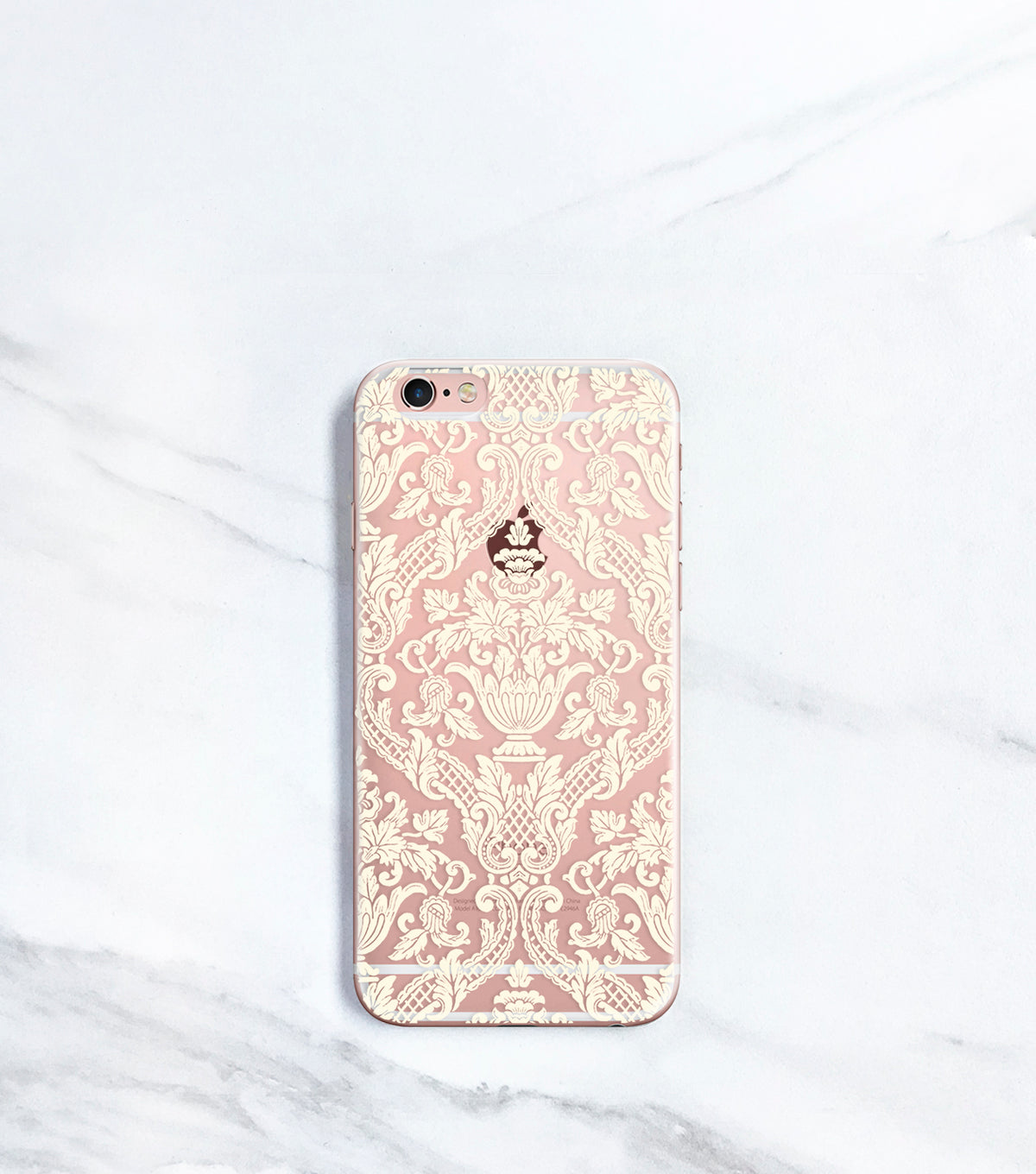 Damask Clear Case | iPhone
