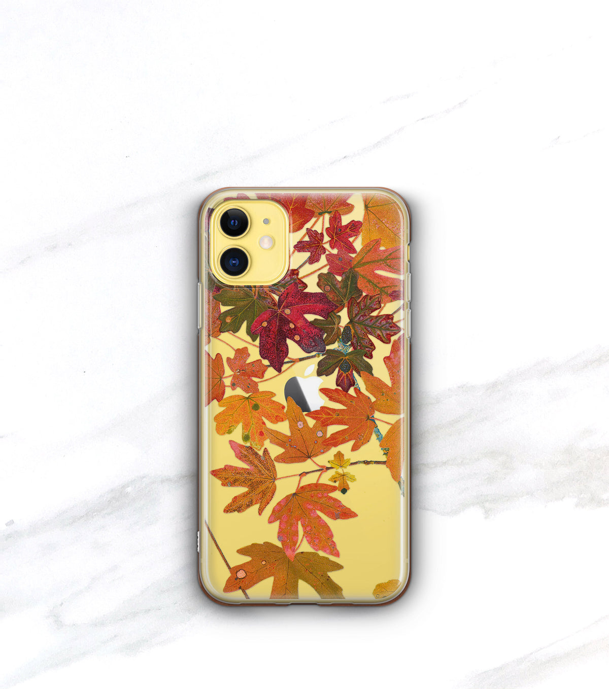 Fall Leaves Clear Case | iPhone