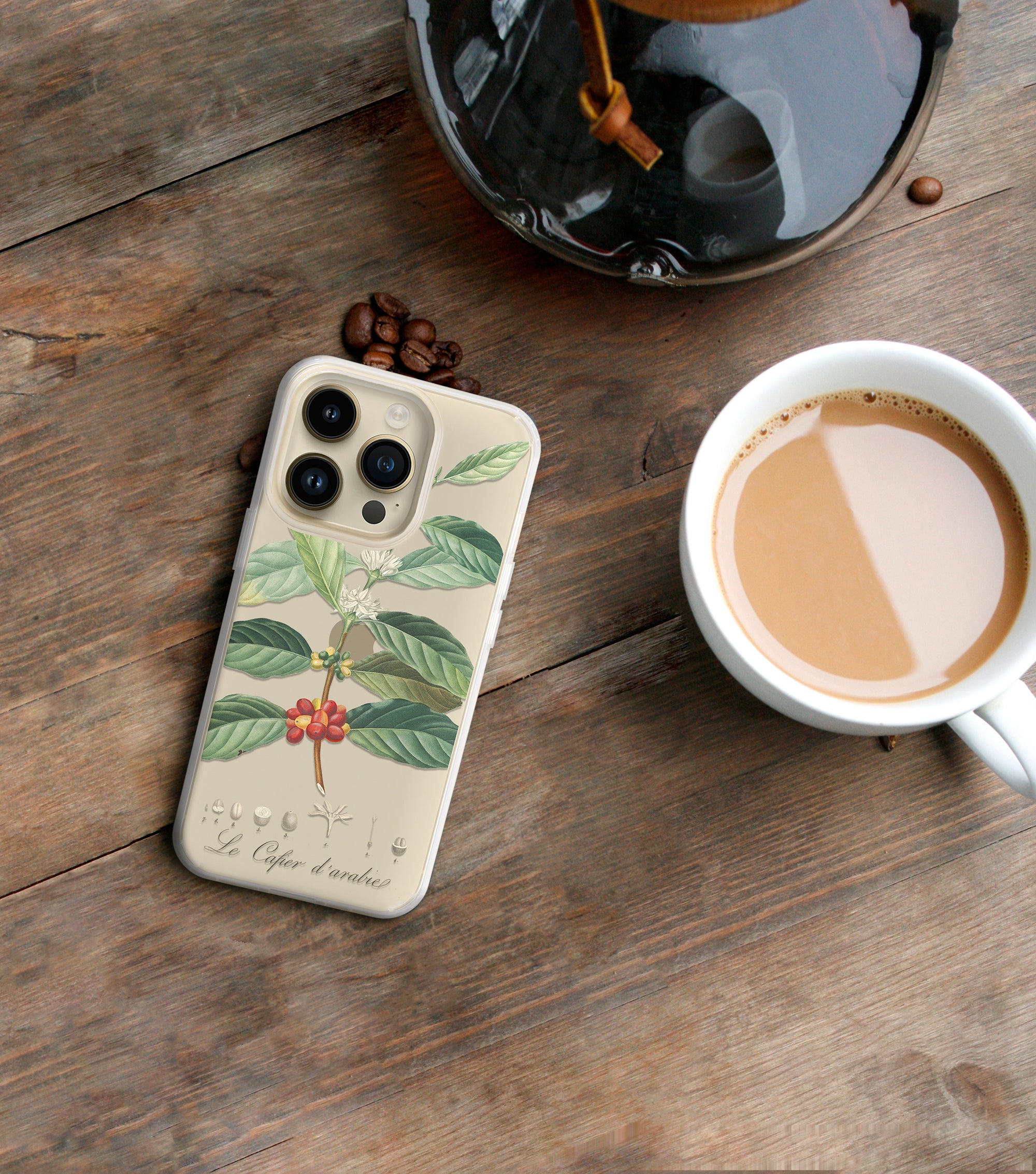 Coffee Clear Case | iPhone