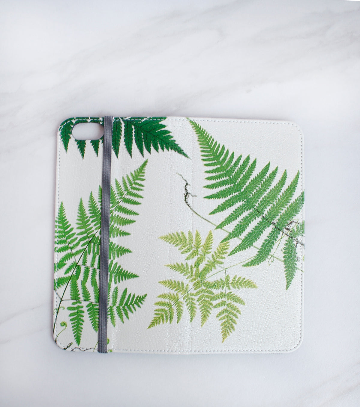 Fern Wallet case full view for iPhone