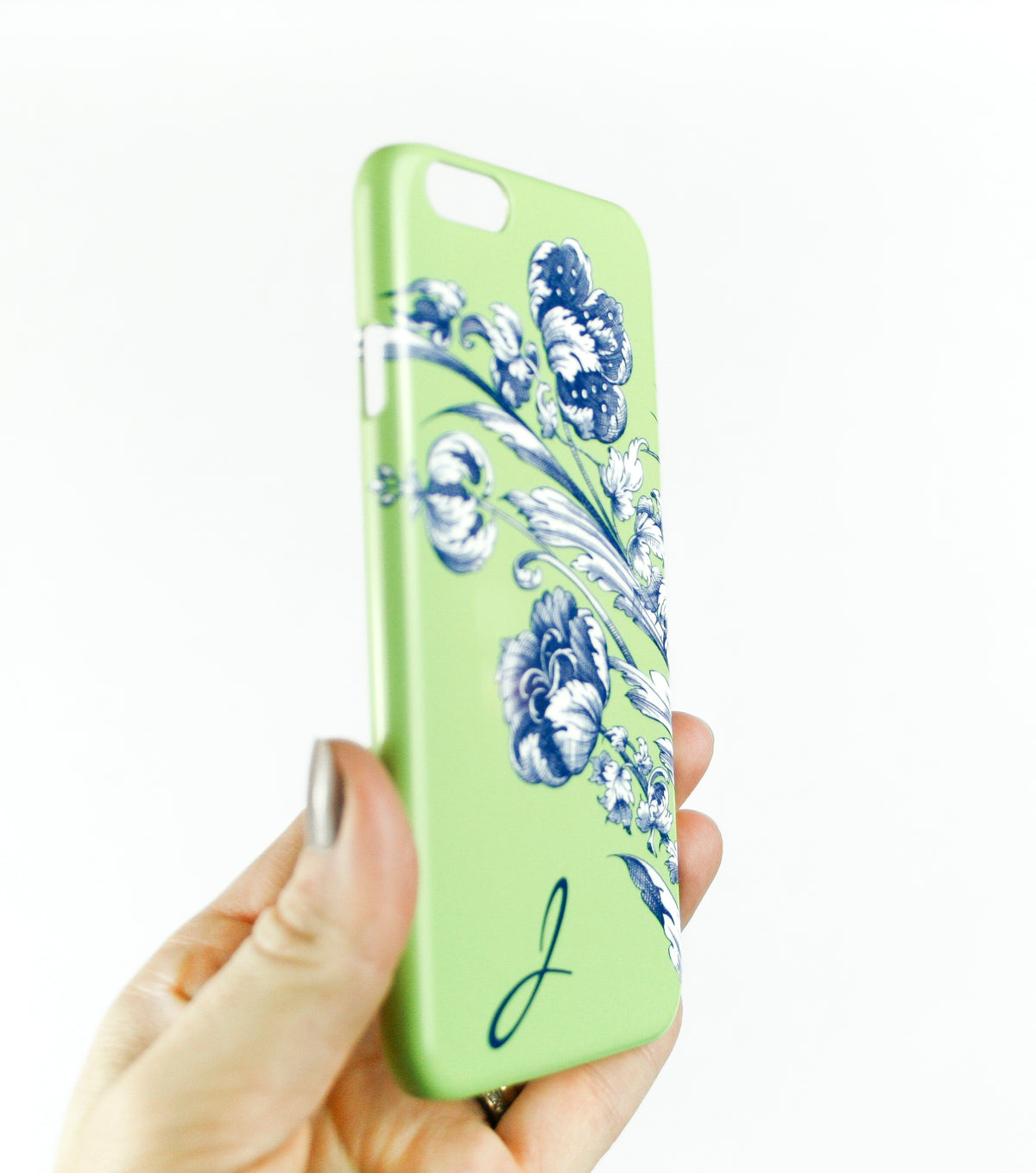 Spring Floral case with initial