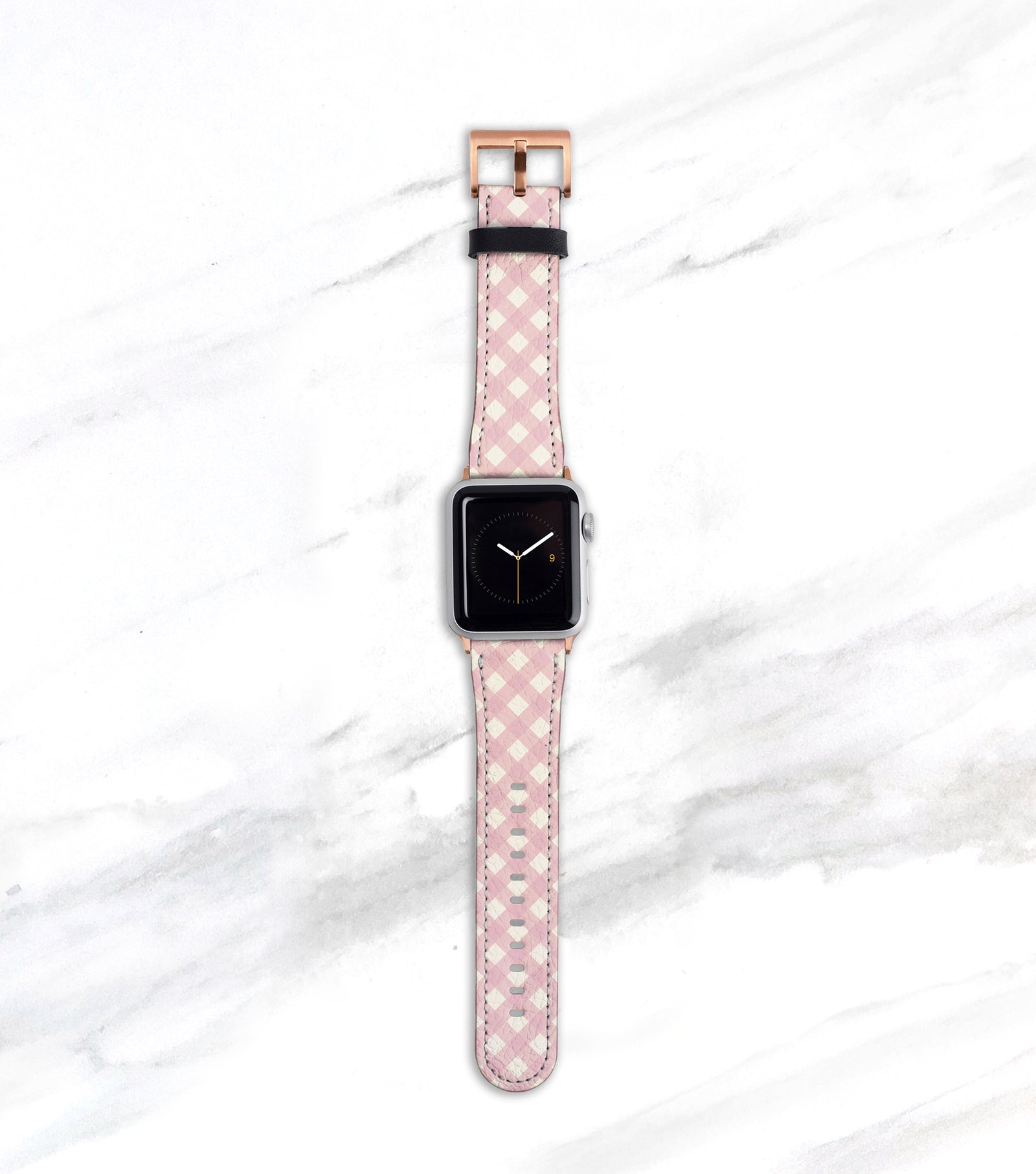 Pink Gingham Band