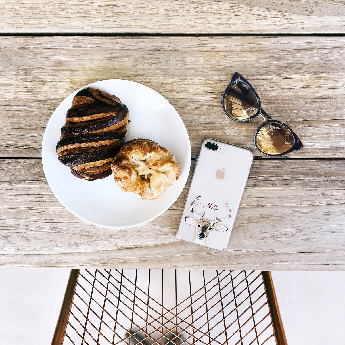 Hello Deer Clear Case | iPhone