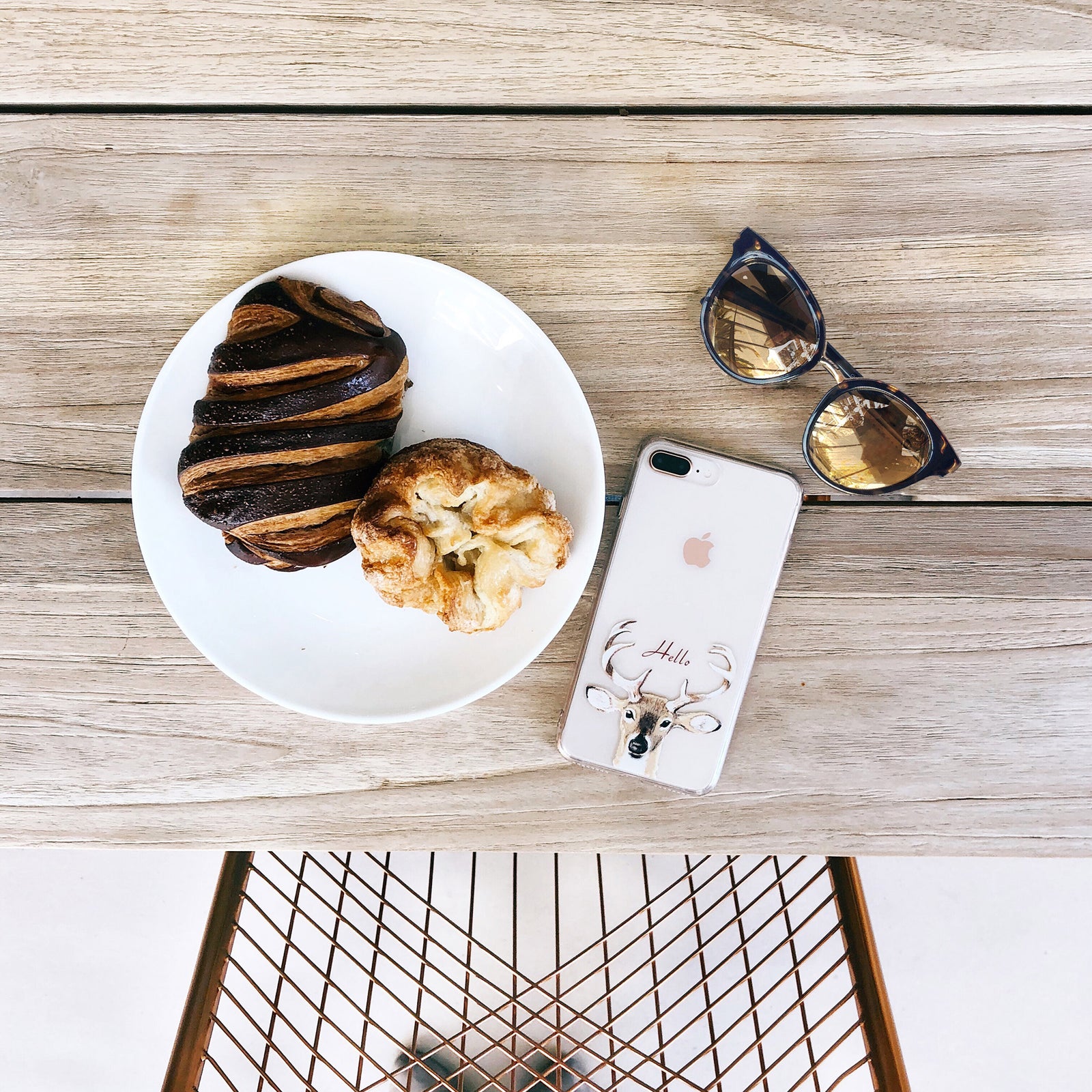 Hello Deer clear case for iPhone 8 Plus