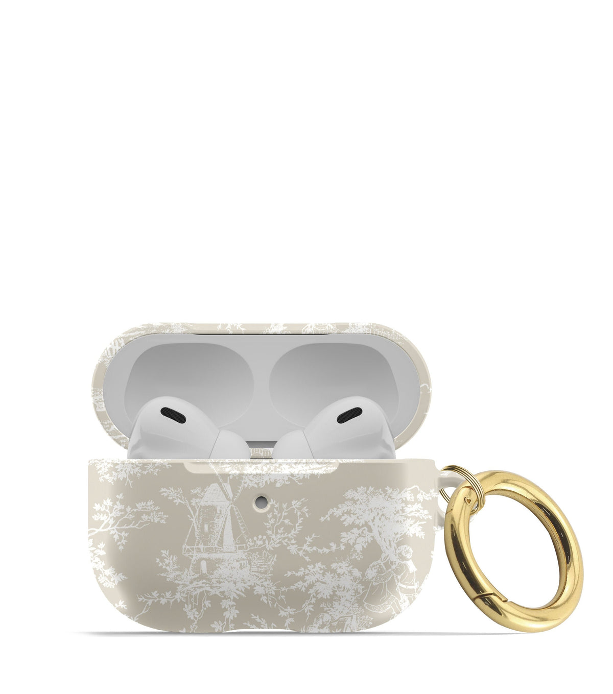 Linen Color Toile AirPod Case