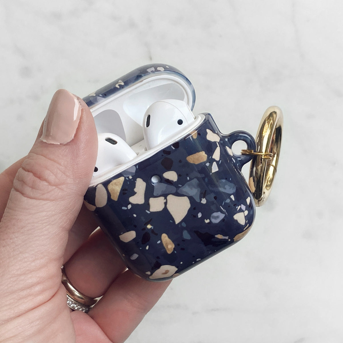 Terrazzo Print AirPod Case
