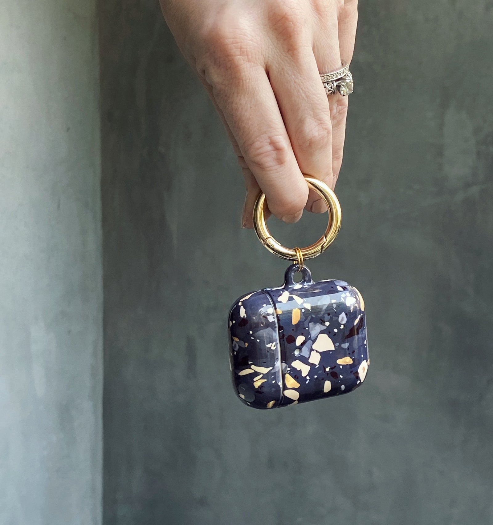 Terrazzo Print AirPod Case