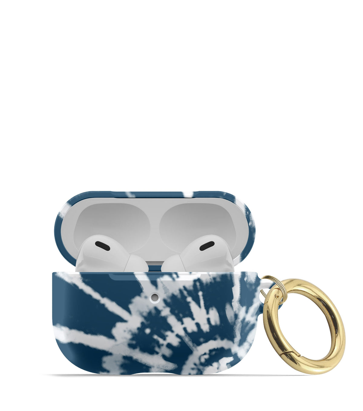 Matte Indigo Tie Dye AirPod Case