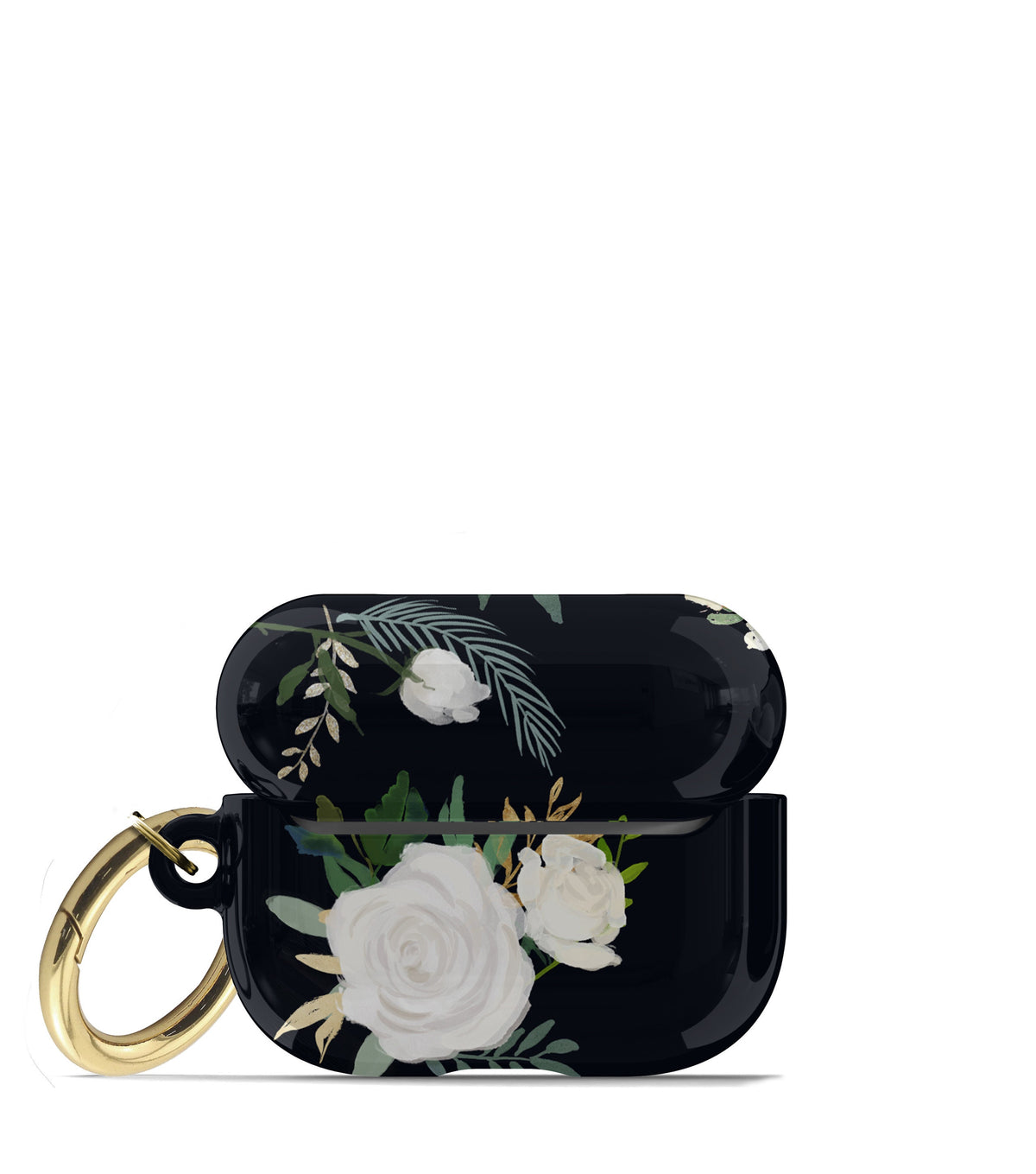 Watercolor Floral Print AirPod Case