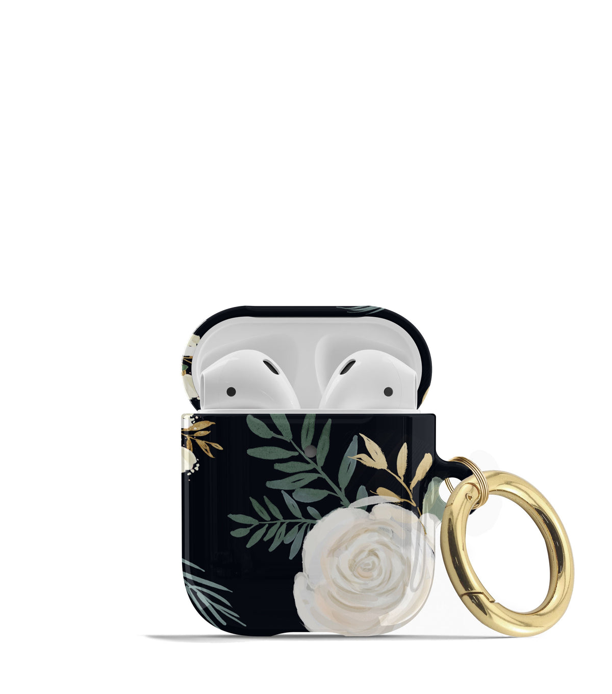 Watercolor Floral Print AirPod Case