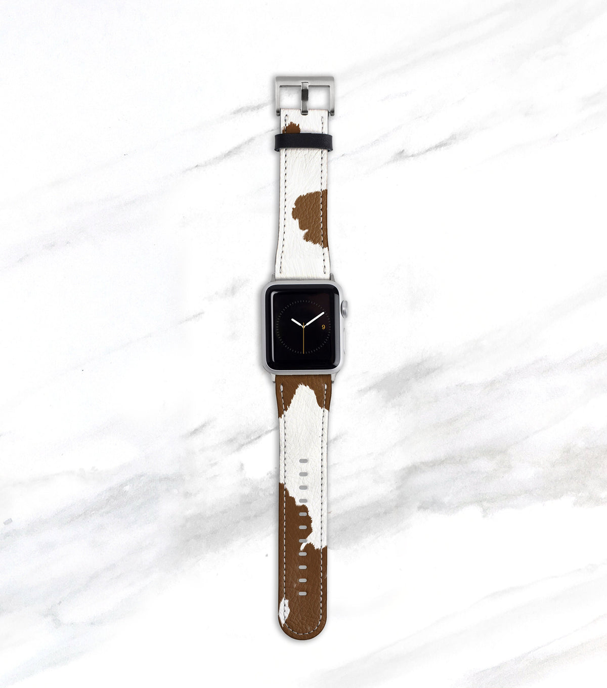 Brown Cow Print Band for Apple Watch