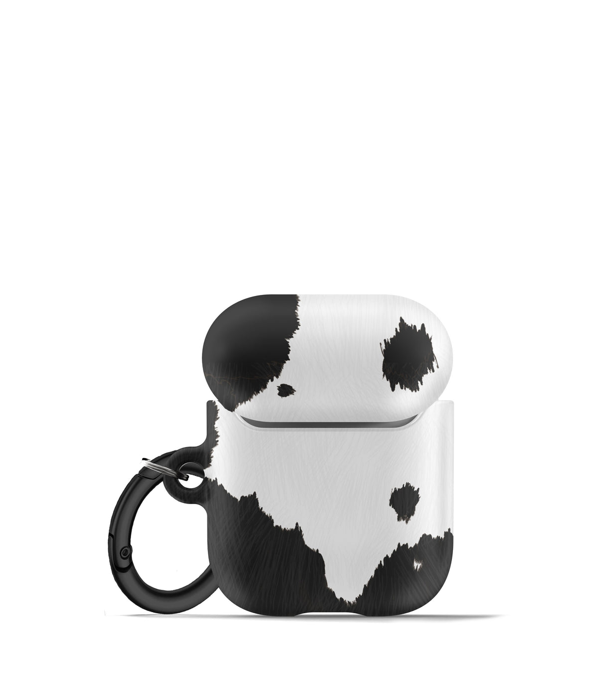 Black and White Cow AirPod Case
