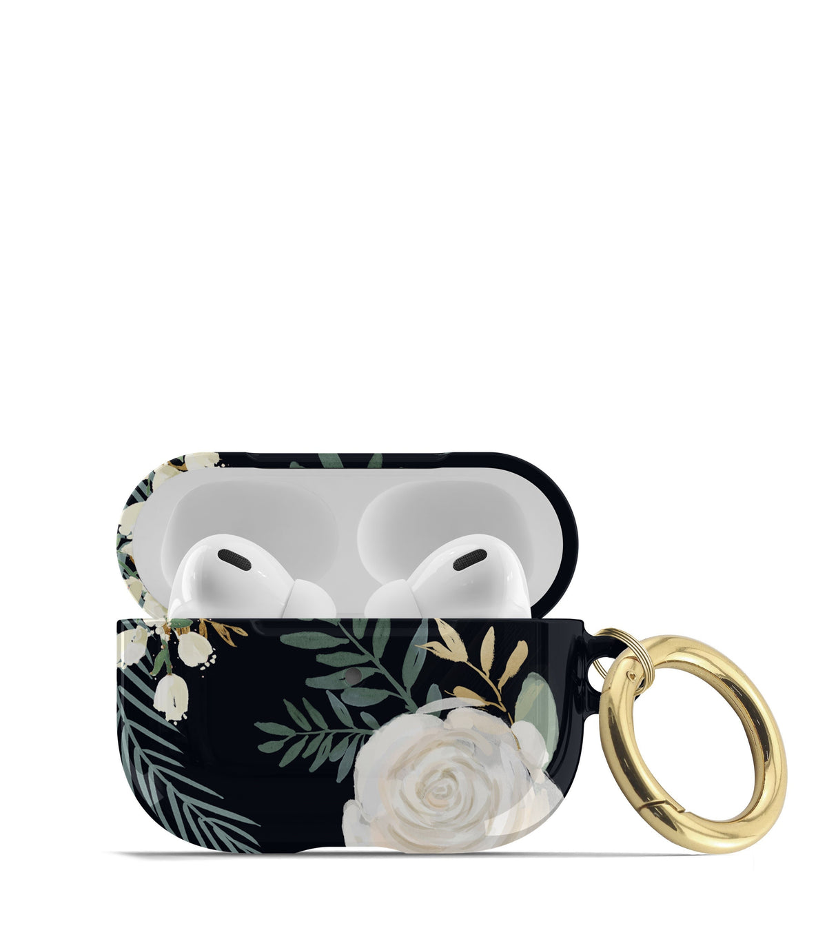 Watercolor Floral Print AirPod Case
