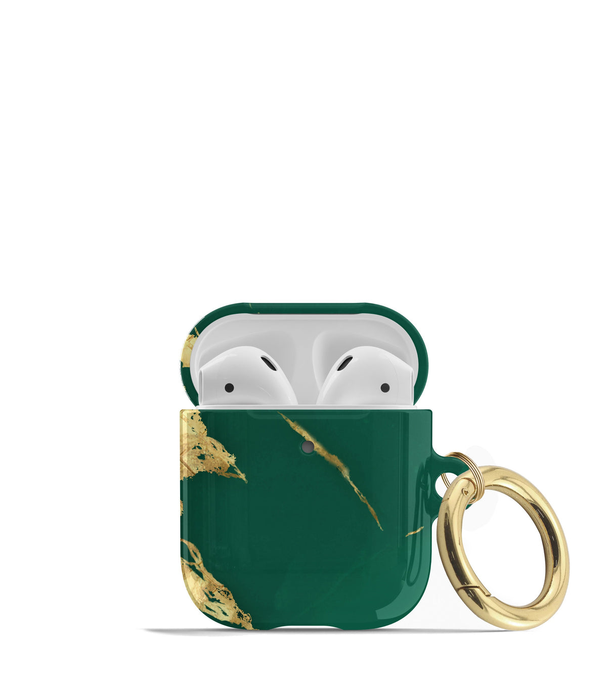 Emerald Green Marble Onyx AirPods Case